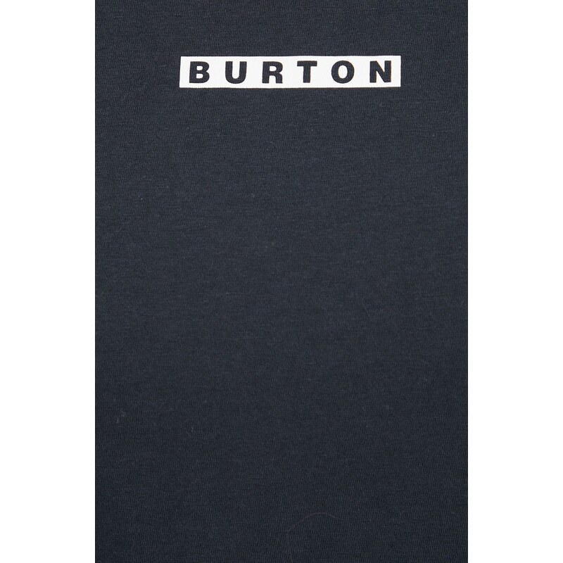 Burton pamut póló fekete