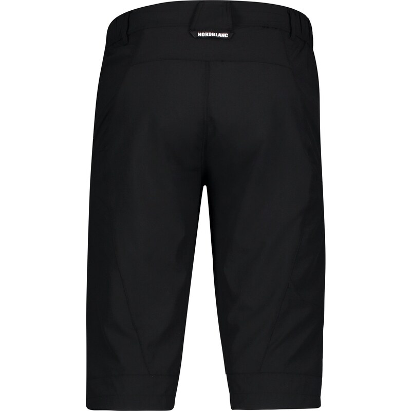Nordblanc Fekete férfi könnyű outdoor rövidnadrág PELLUCID