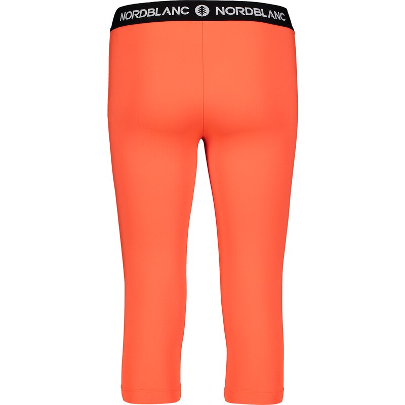 Nordblanc Narancssárga női 3/4 sport leggings TENUITY