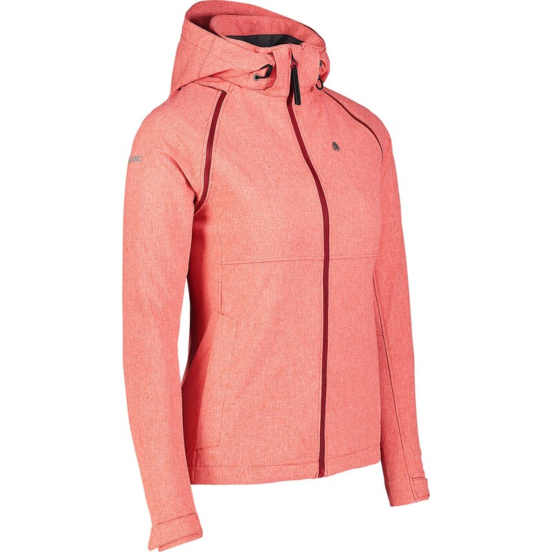 Nordblanc Piros női könnyű softshell dzseki/kabát 2az1ben DISPENSE