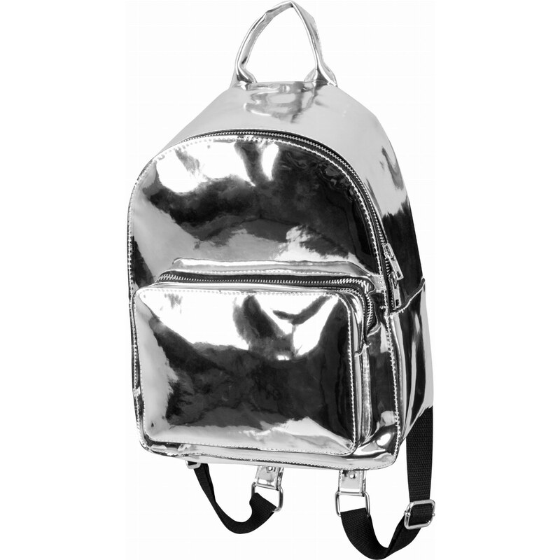 Urban Classics / Midi Metallic Backpack silver