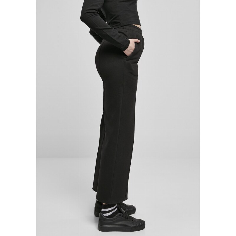Urban Classics / Ladies Straight Pin Tuck Sweat Pants black
