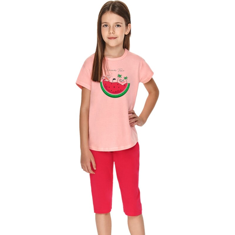 TARO Lány pizsama 2710 Valentina pink