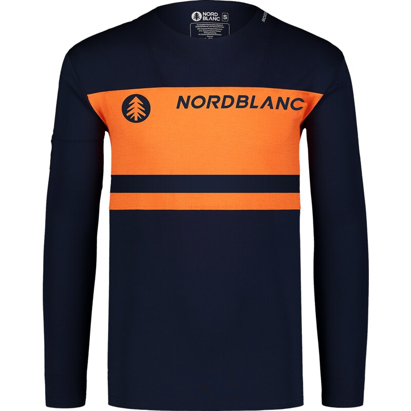 Nordblanc Kék férfi funkcinális kerékpáros póló SOLITUDE