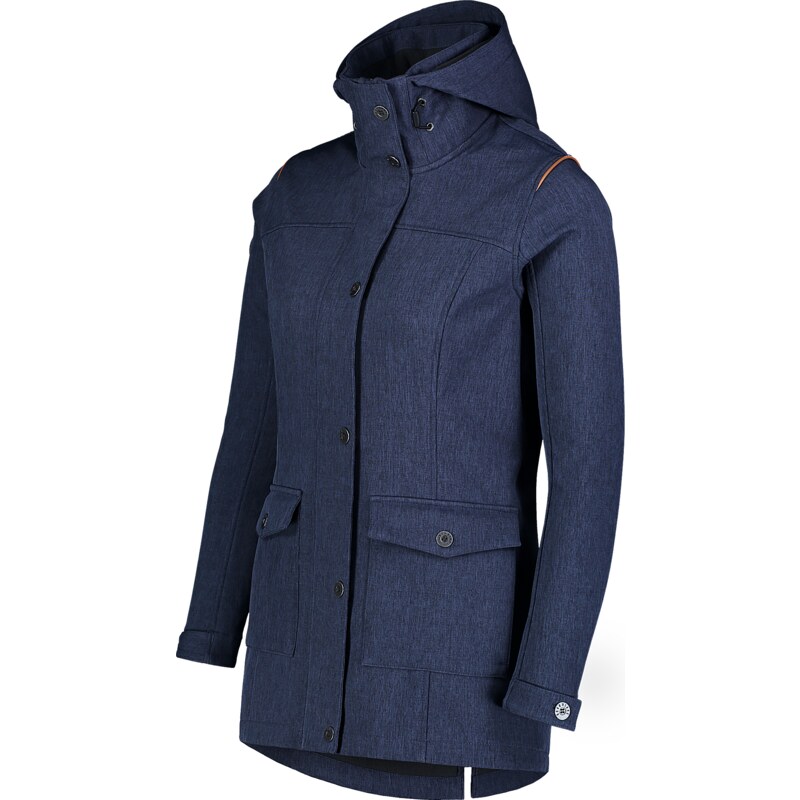 Nordblanc Kék női meleg softshell kabát TEXTURE