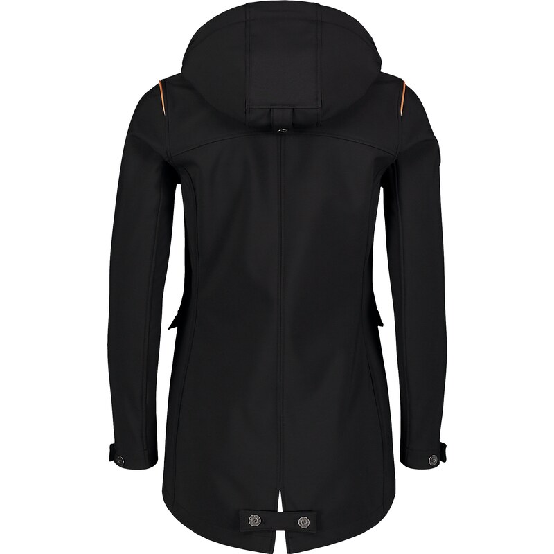 Nordblanc Fekete női meleg softshell kabát TEXTURE