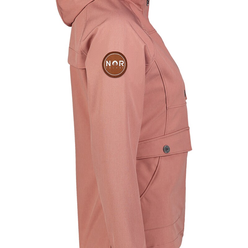Nordblanc Rózsaszín női könnyű softshell dzseki/kabát LIGHT-HEARTED