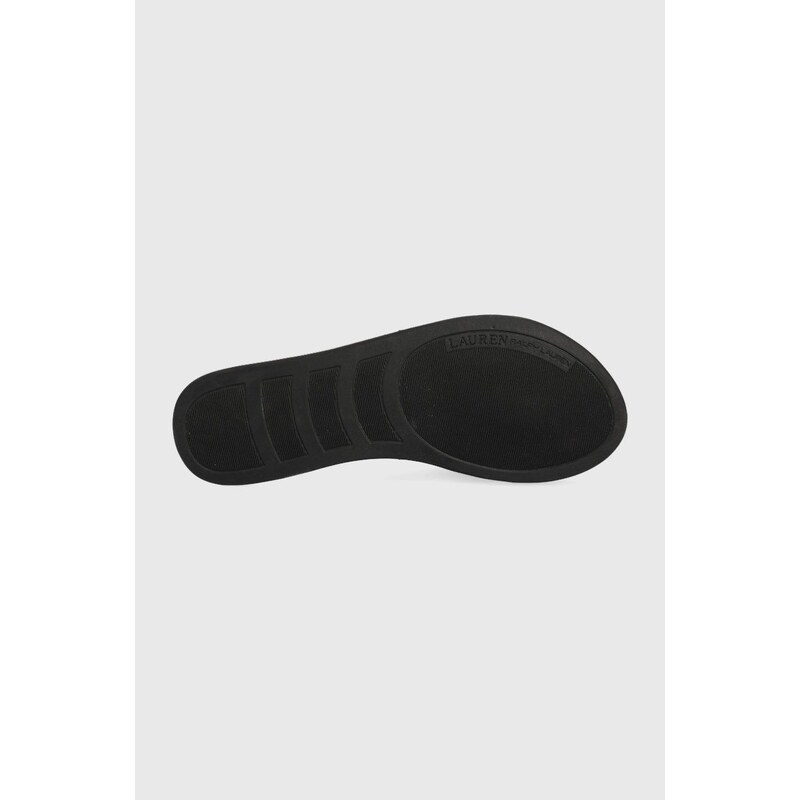 Lauren Ralph Lauren flip-flop Roxxy fekete, női, lapos talpú