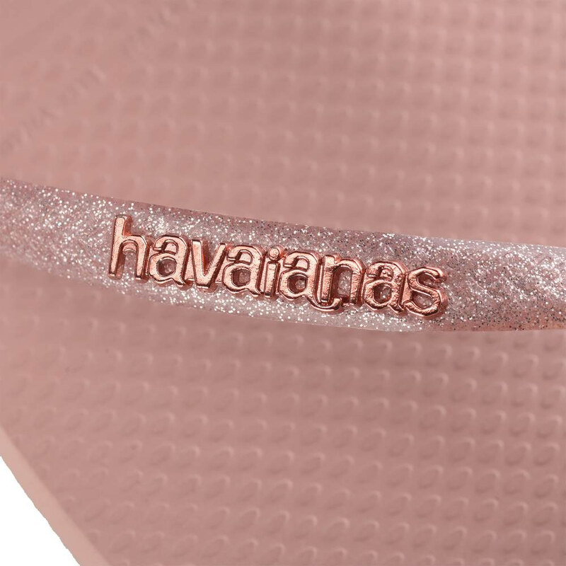 Havaianas Slim Logo női papucs - rózsaszín