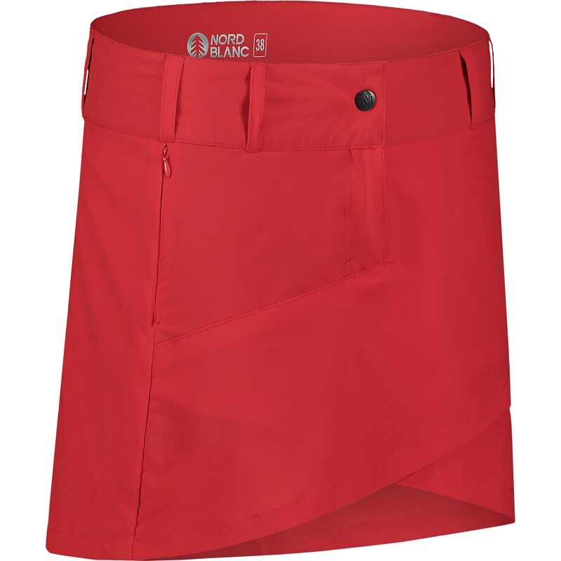 Nordblanc Piros női outdoor nadrágszoknya SPROUT