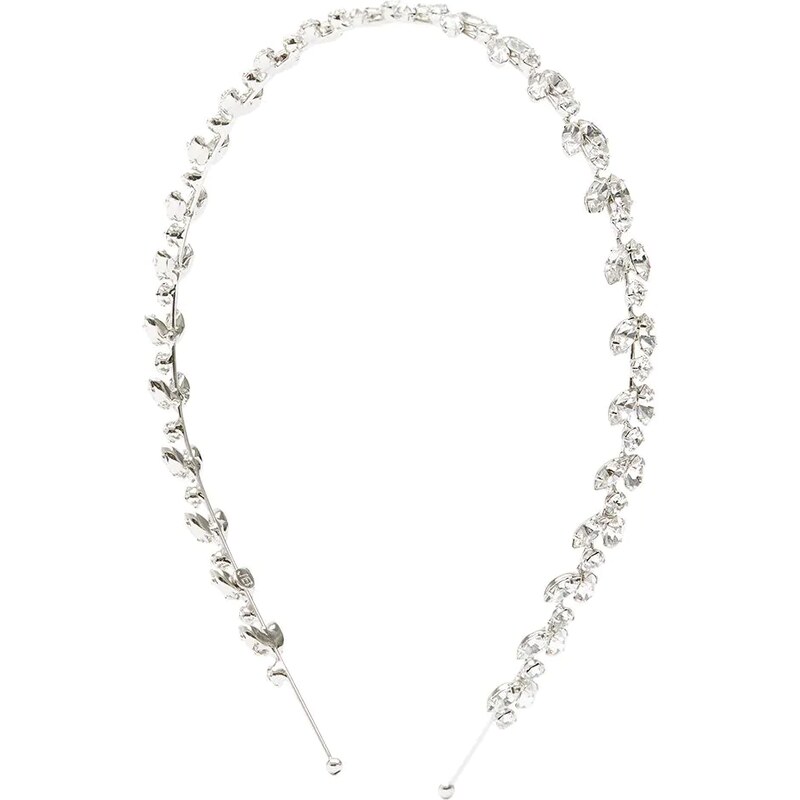 Jennifer Behr Roselyn crystal-embellished headband - Silver - GLAMI.hu