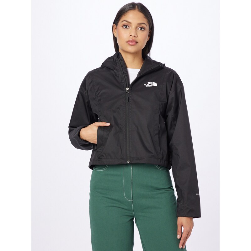 THE NORTH FACE Átmeneti dzseki 'Cropped Quest Jacket' fekete / fehér
