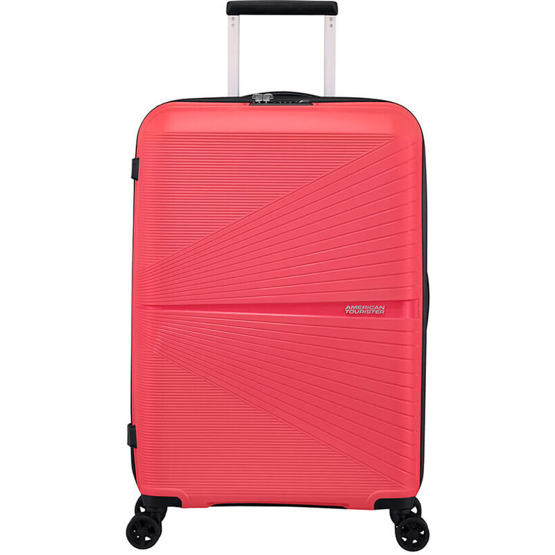 American Tourister AIRCONIC négykerekű pink közepes bőrönd 128187-T362