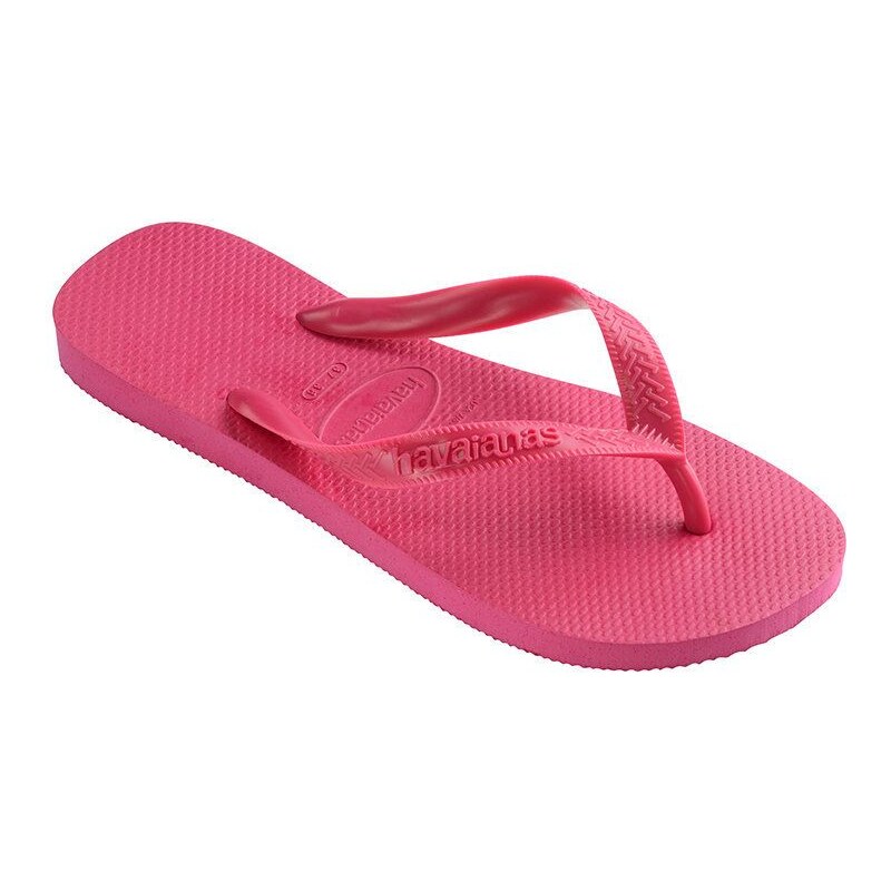 Havaianas flip-flop Top rózsaszín, női, lapos talpú