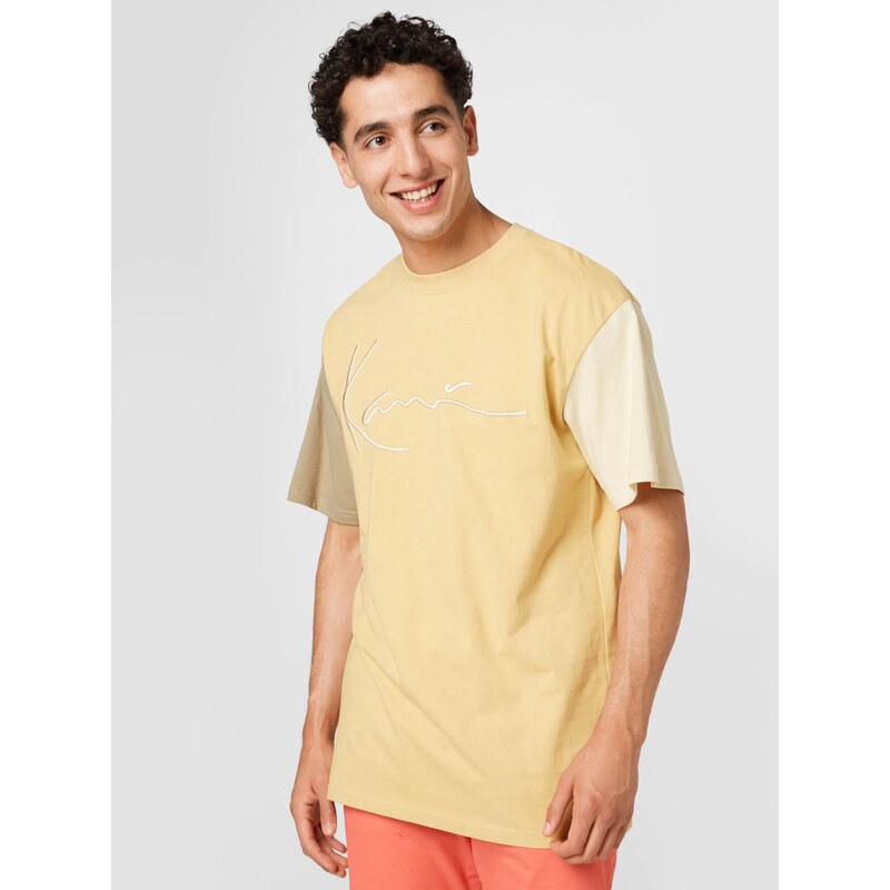 Karl Kani Póló krém / sötét bézs / pasztellsárga