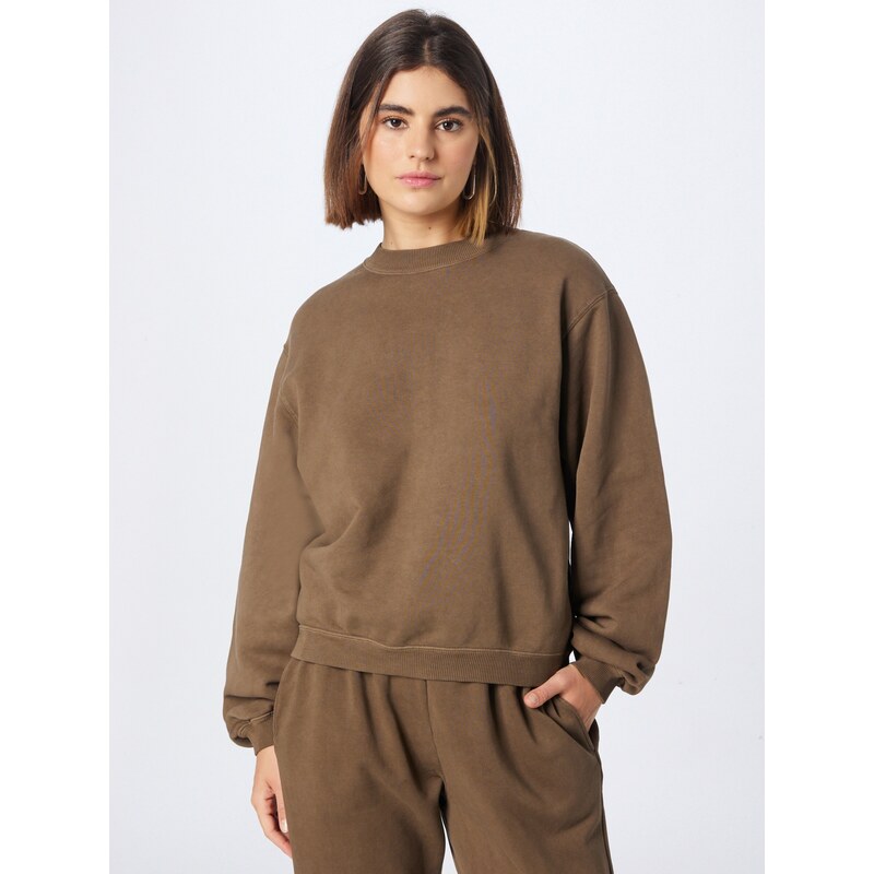 A LOT LESS Tréning póló 'Haven' sötét barna