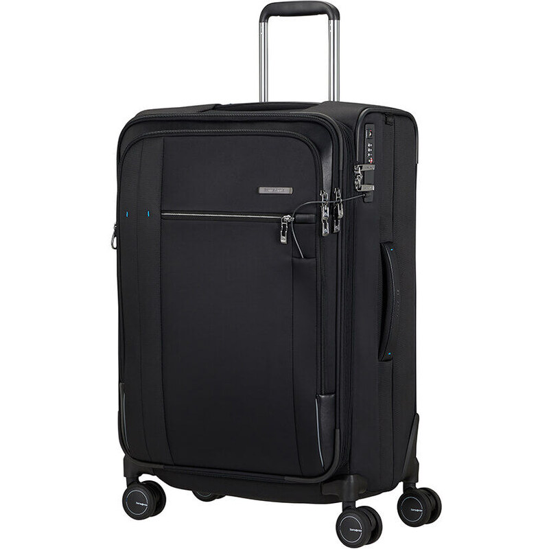 Samsonite SPECTROLITE 3.0 bővíthető négy kerekes üzleti közepes bőrönd 15,6"-fekete 137346-1041