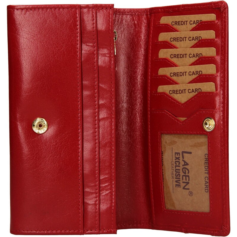 Női Lagen Marions pénztárca - piros