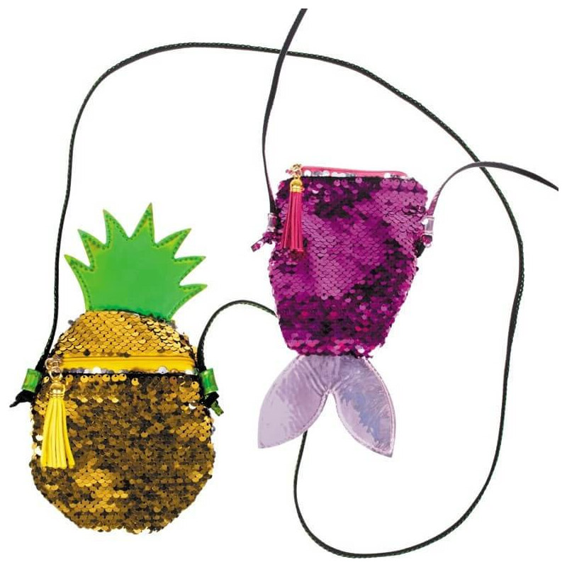 Starpak Party válltáska, ananász vagy hal, 22x12cm, kétféle változat