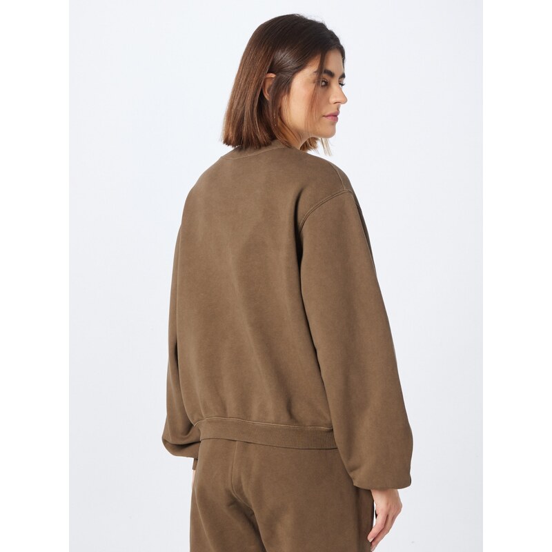 A LOT LESS Tréning póló 'Haven' sötét barna