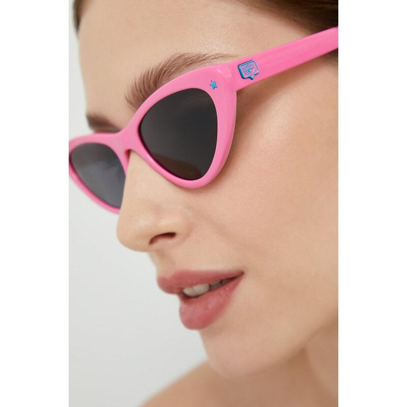 Chiara Ferragni napszemüveg rózsaszín, női