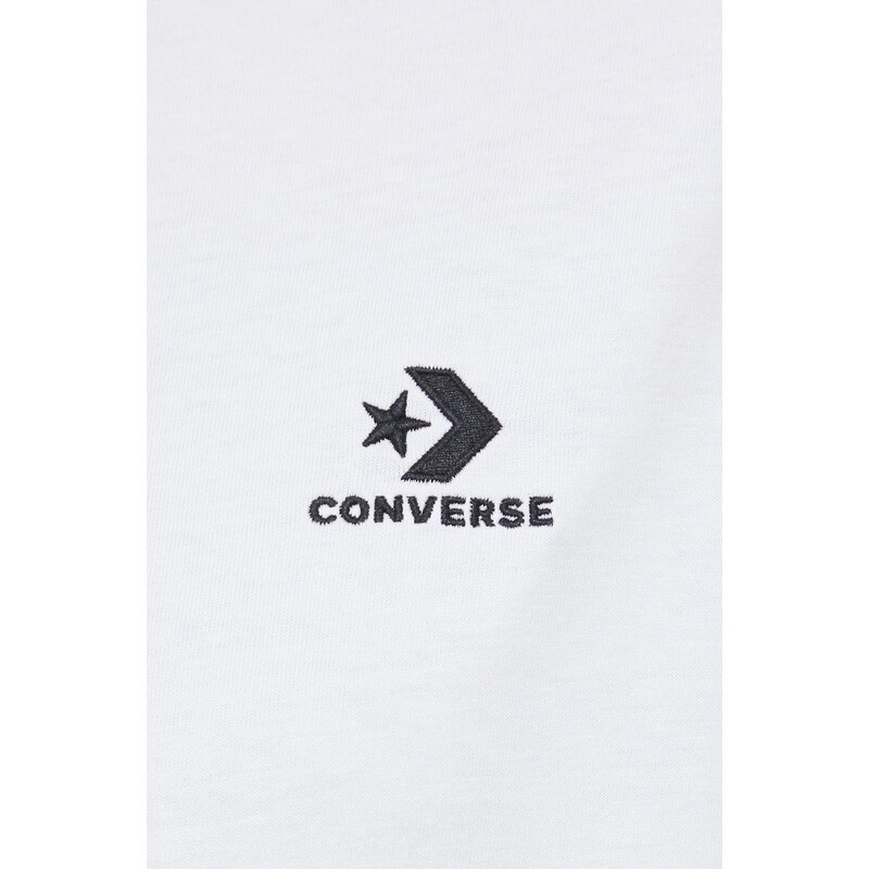 Converse pamut póló fehér, sima