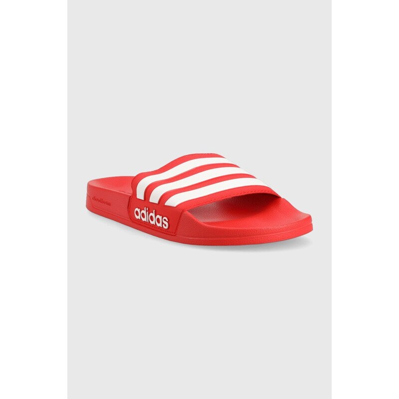 adidas papucs piros, GZ5923