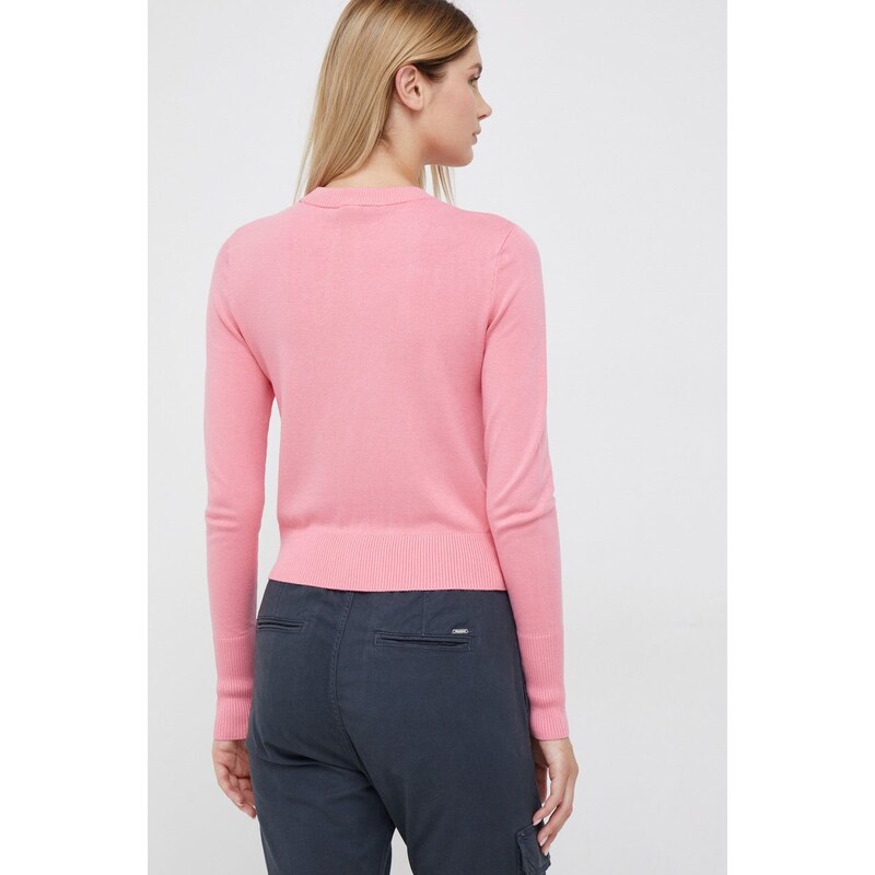 Desigual pulóver könnyű, női, rózsaszín