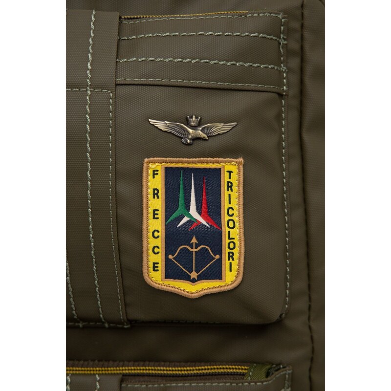 Aeronautica Militare hátizsák zöld, férfi, nagy, sima