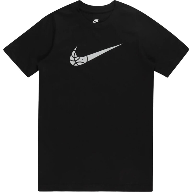 Nike Sportswear Póló fekete / fehér