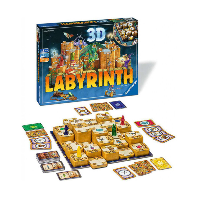Ravensburger: Labirintus 3D társasjáték