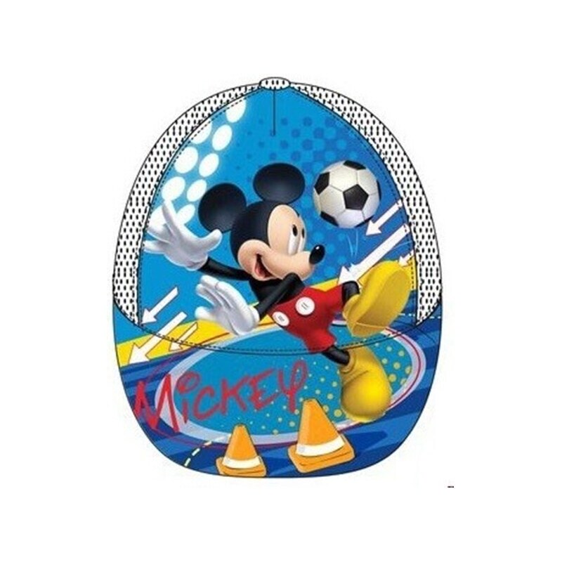 Disney Mickey gyerek baseball sapka, 52 cm, fehér, Mickey focizik