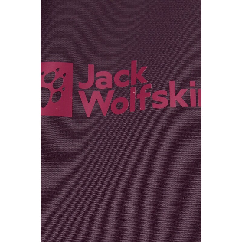 Jack Wolfskin szabadidős kabát Stormy Point , bordó