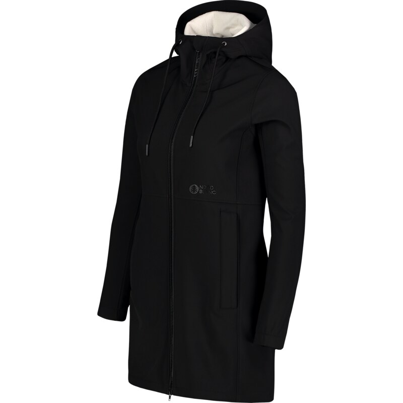 Nordblanc Fekete női softshell kabát AMBLE