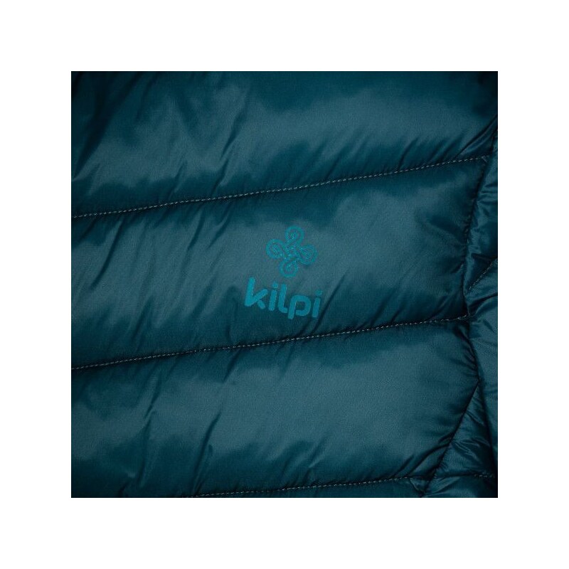 Női téli steppelt kabát Kilpi LEILA-W sötétzöld
