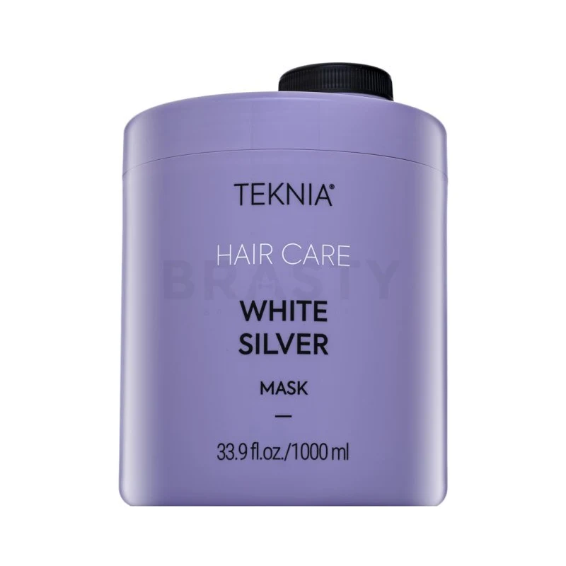 Lakmé Teknia White Silver Mask Haarkur - 1000 Ml Profi-Pflege Für Blonde Und Graue Haare