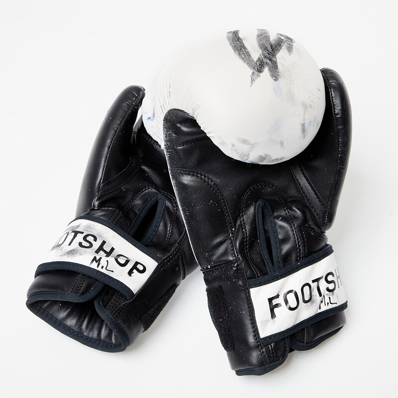 Footshop FTSHP 11th anniversary x Martin Lukáč Boxer Gloves Blue