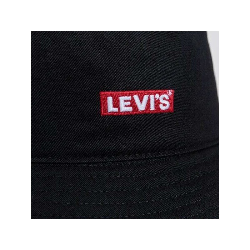 Levi's Kalap Bucket Hat - Baby Tab Logo Női Kiegészítők Halászsapka D6249-0001 Fekete
