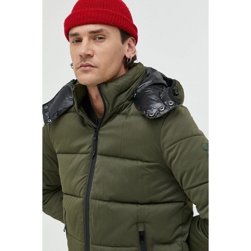S.Oliver rövid kabát férfi, zöld, téli