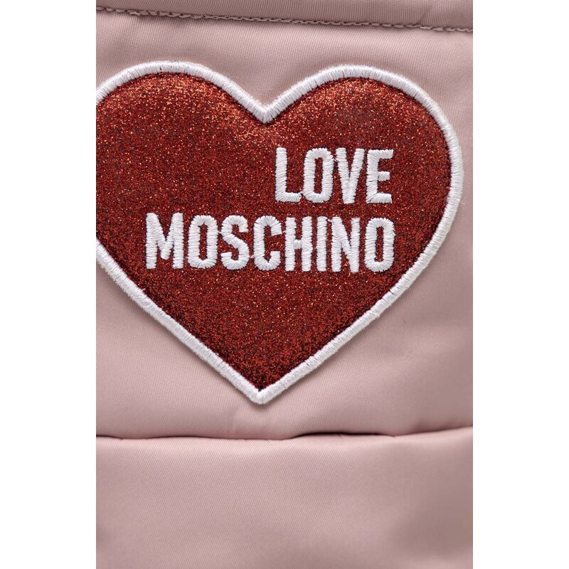 Love Moschino hócipő rózsaszín