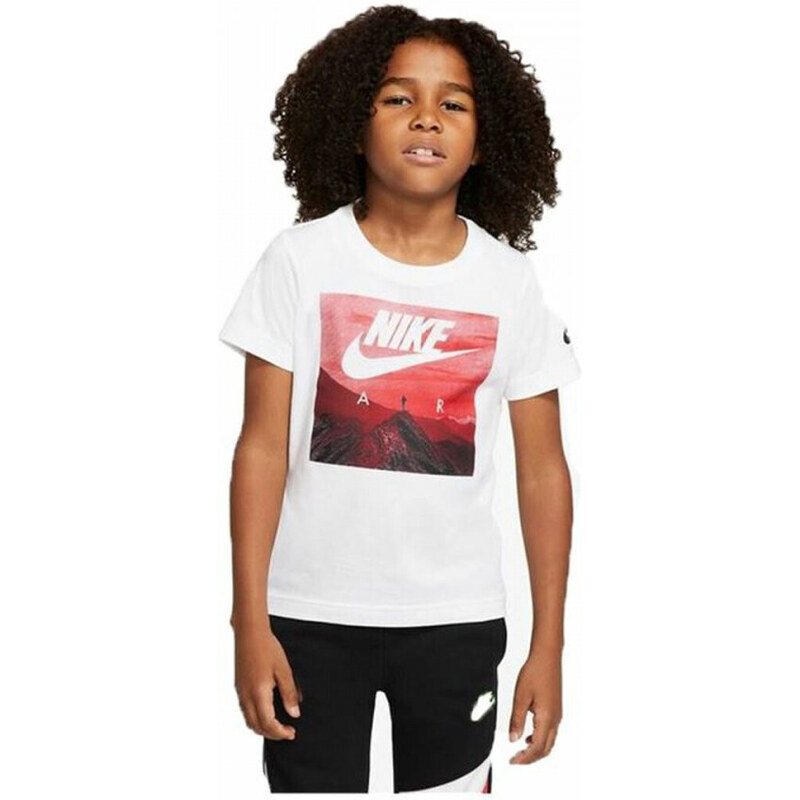 Gyermek Rövid ujjú póló Nike Air View Fehér