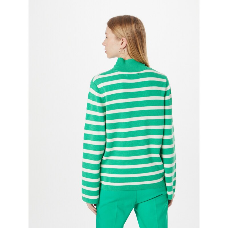 InWear Pulóver 'Musettel' jáde / fehér