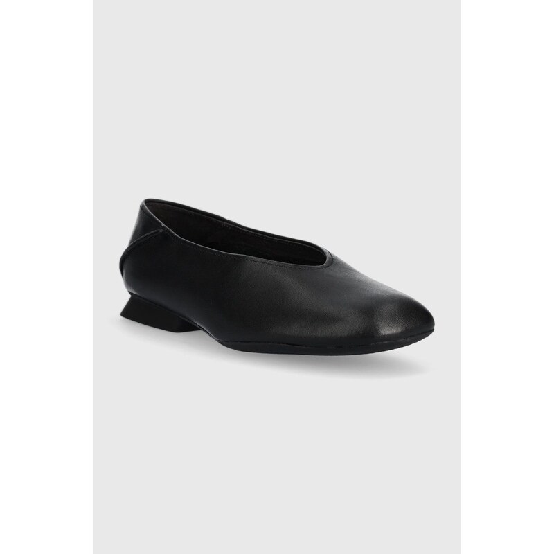 Camper bőr balerina cipő Casi Myra fekete, K201253.015