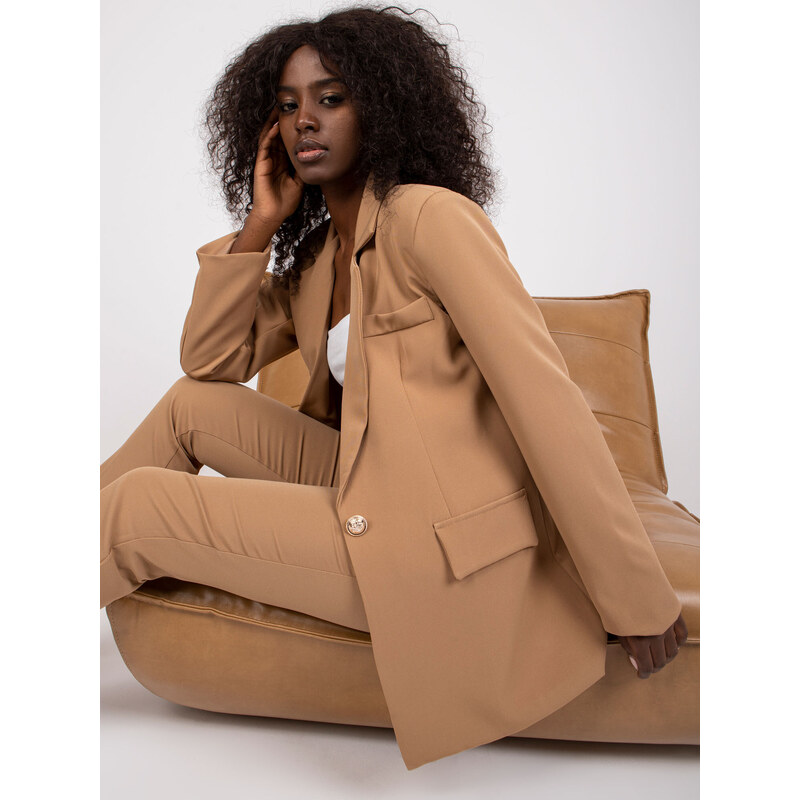 Italy Moda Blazer-DHJ-MA-15556.22X-camel