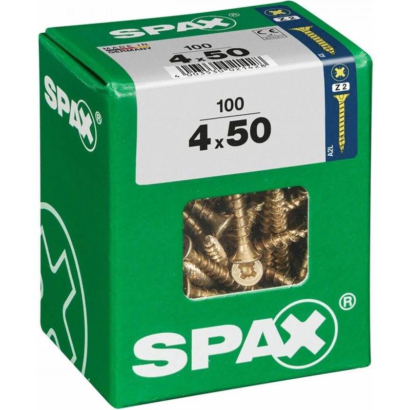 Csavaros Doboz SPAX Fa Csavar Lapos Fej 4 X 50 Mm 4 0 X 50 Mm csavaros-doboz-spax-fa-csavar-lapos-fej-4-x-50-mm-4-0-x-50-mm