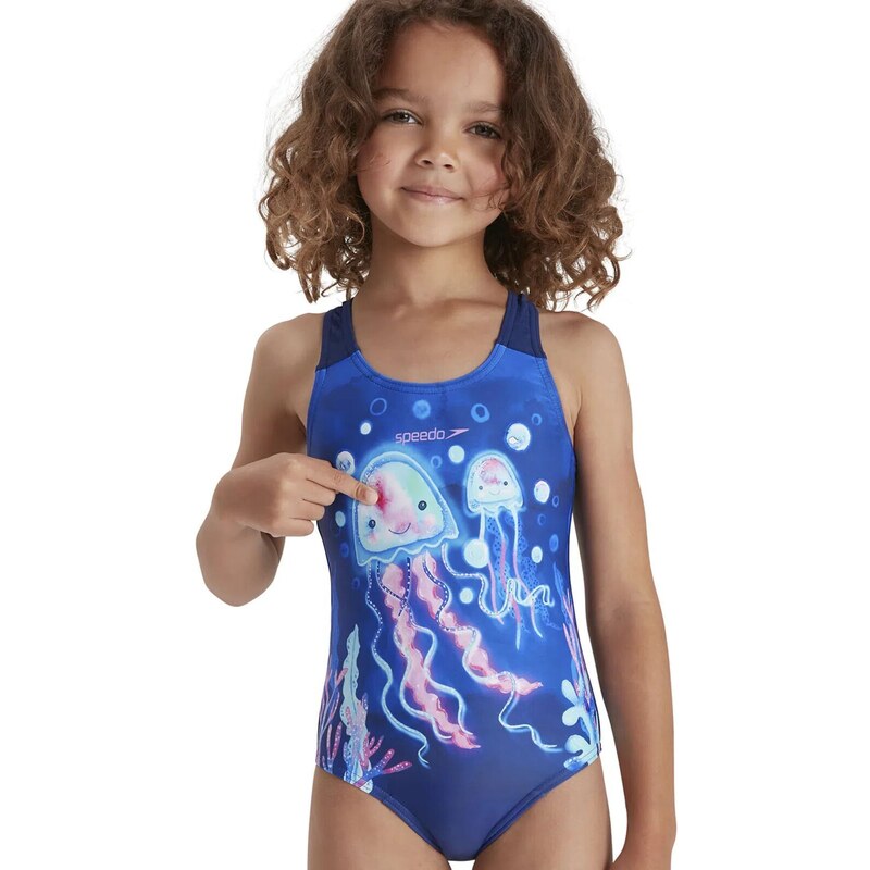 Speedo Fürdőruha, úszódressz, úszónadrág Digital Placement Swimsuit (UK) bébi