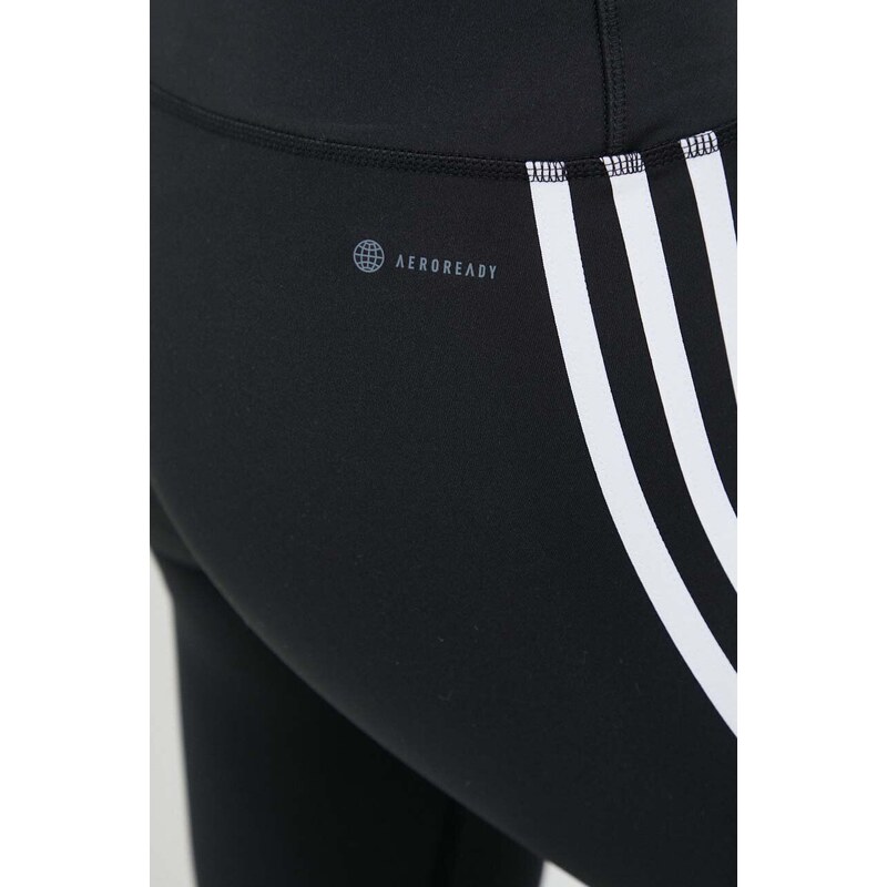 adidas Performance edzős legging Train Essentials fekete, nyomott mintás, HT5438