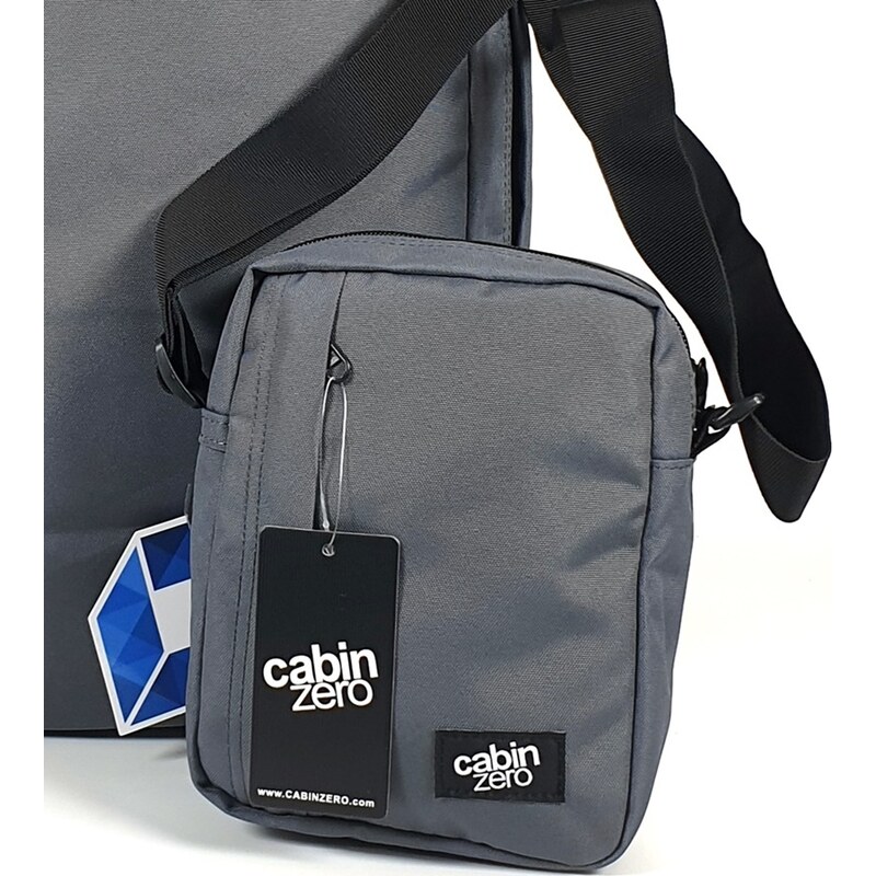 CabinZero Classic két darabos utazó szett, 44l-es hátizsák, és válltáska -Original Grey
