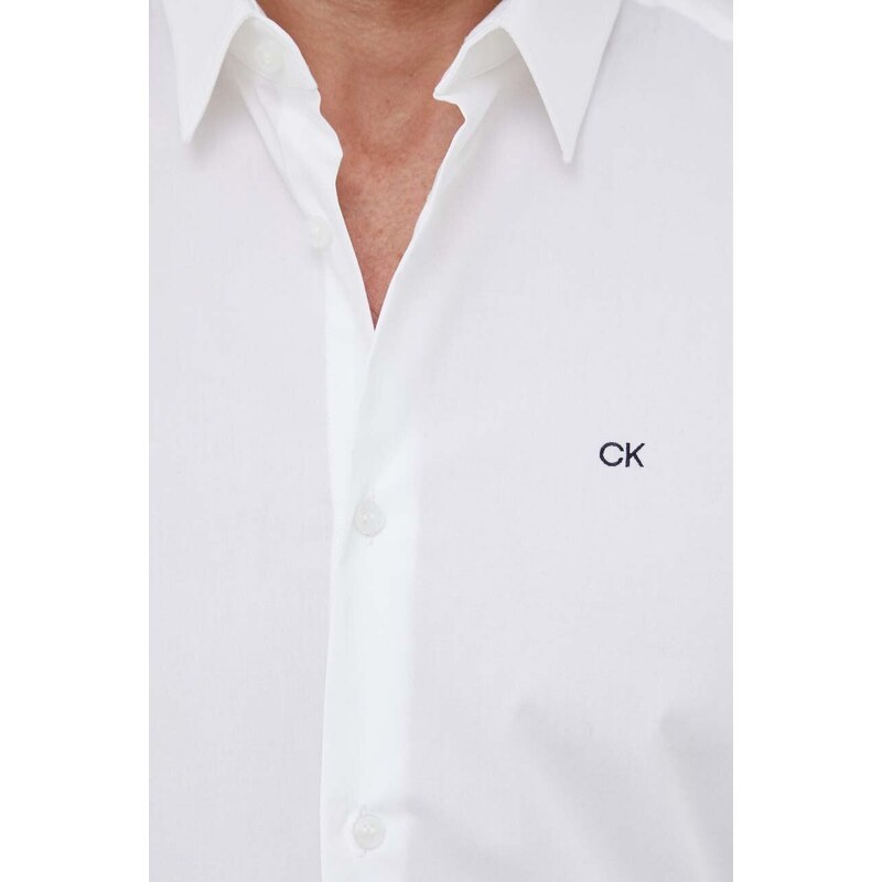 Calvin Klein ing férfi, galléros, fehér, regular