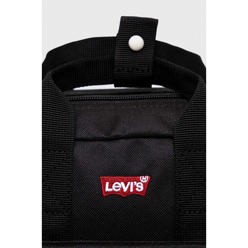 Levi's hátizsák fekete, női, kis, sima
